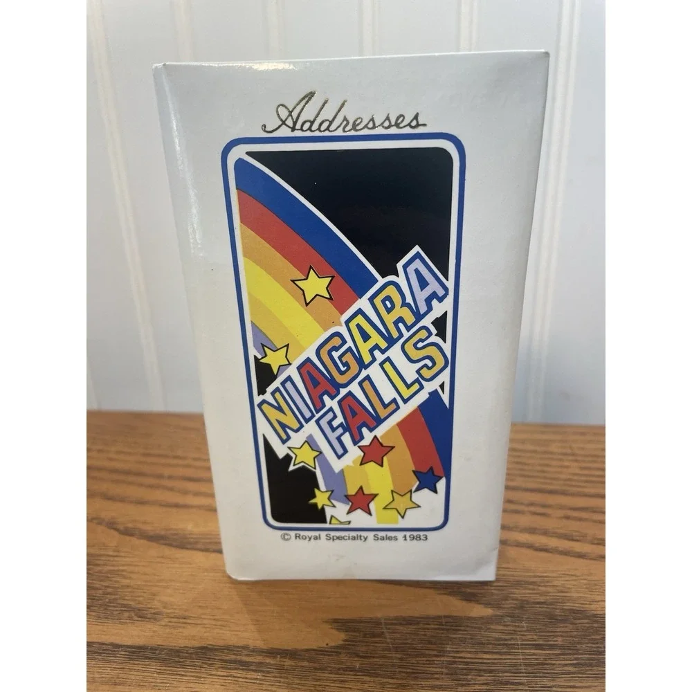Vintage 1983 Niagara Falls Address Book Royal Specialty Sales